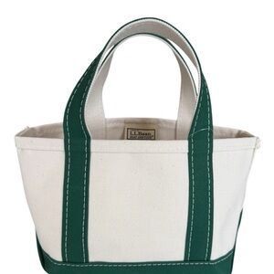L.L. Bean Mini Boat and Tote Green